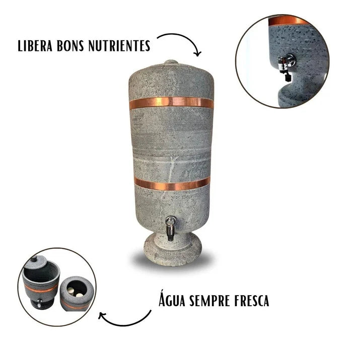 Filtro Pedra de Sabão – Pureza e Estilo + Brinde Exclusivo