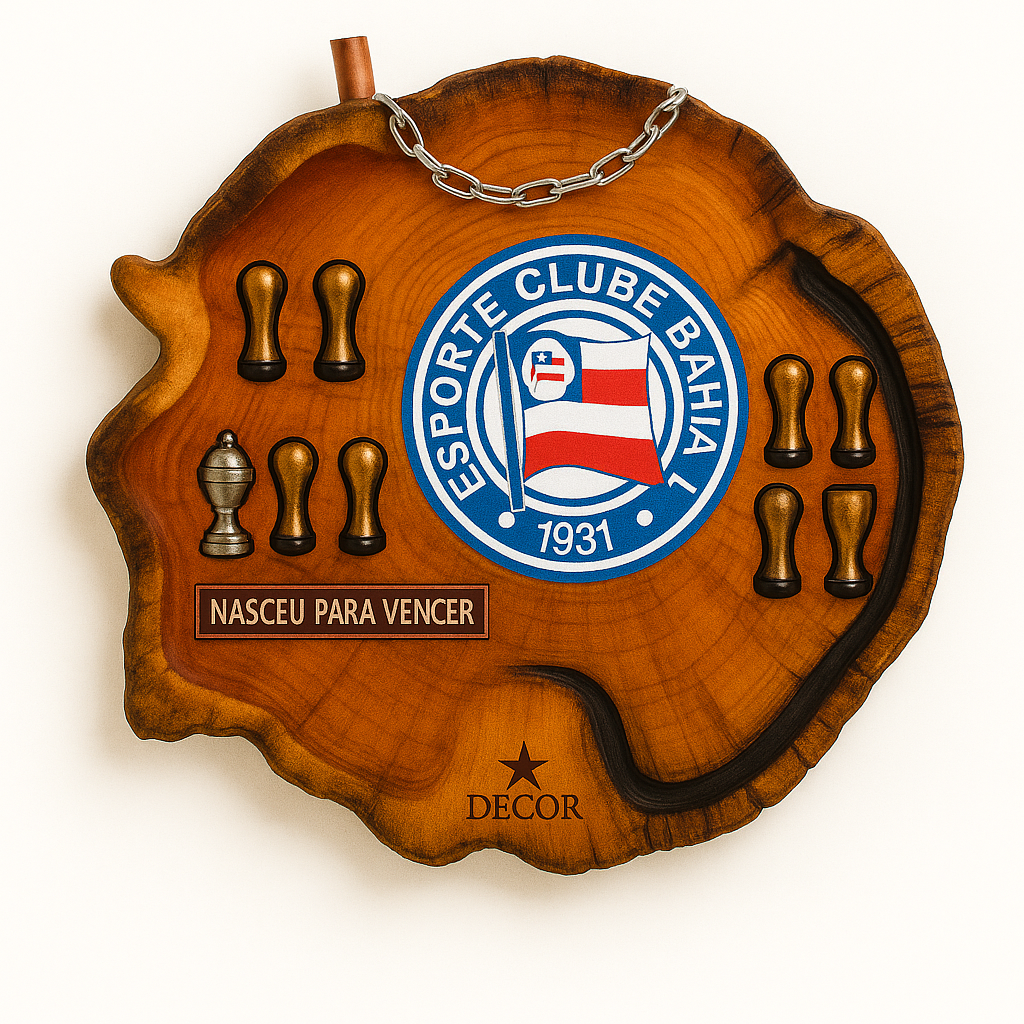 Tábua Rústica Personalizada - Bahia+ Kit Churrasqueiro