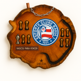 Tábua Rústica Personalizada - Bahia+ Kit Churrasqueiro